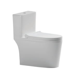 Bồn cầu một khối NOVAHOME kích thước 708x370x711mm